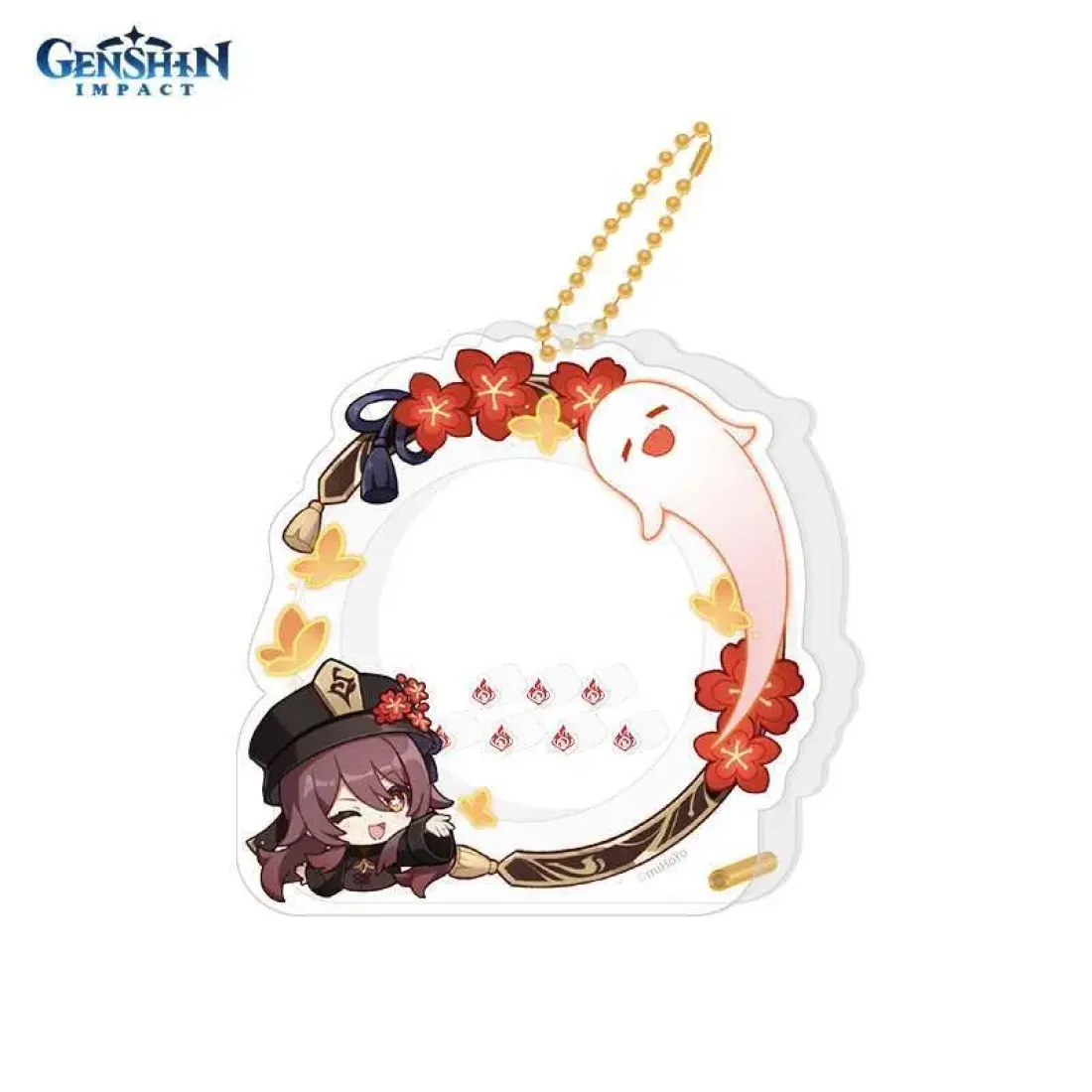 Чехол для значков Genshin Impact Avatar Hu Tao 6976525004158