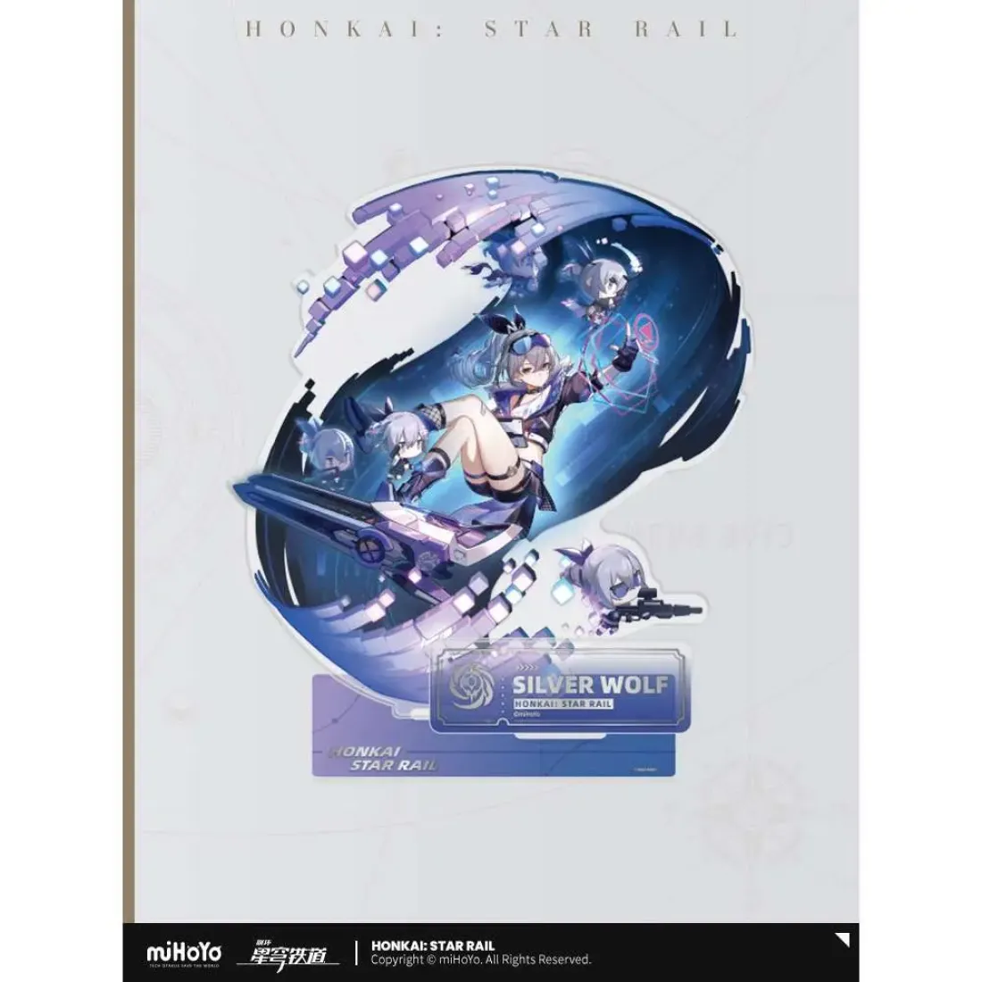Акриловая фигурка Character Standee Nihility Silver Wolf 6975628249893