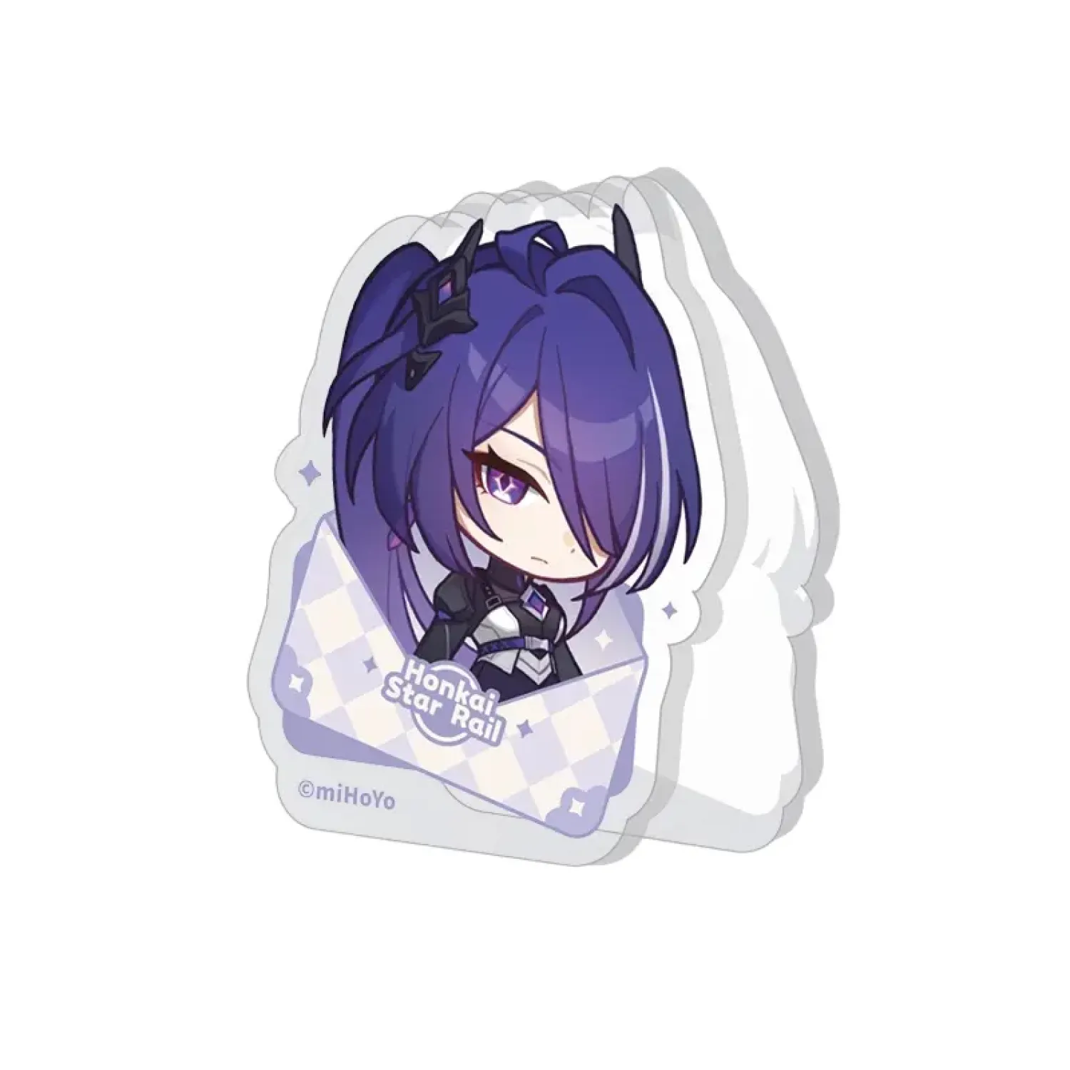 Зажим акриловый Honkai Ахерон Acheron Nameless Guest's medal series 45707