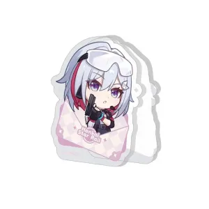 Зажим акриловый Honkai Топаз Topaz Nameless Guest's medal series 45684