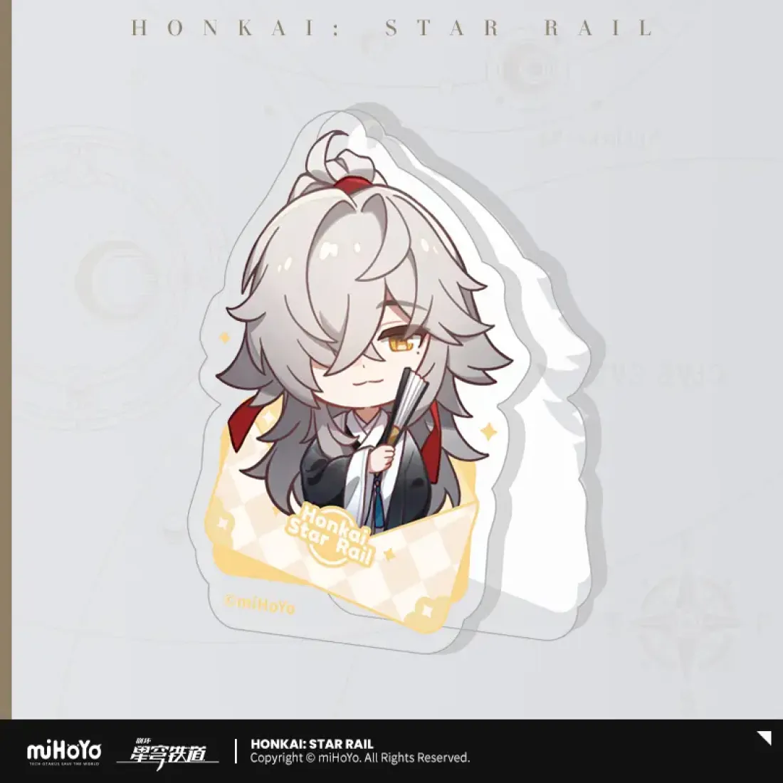 Зажим акриловый Honkai Цзин Юань Jingyuan Nameless Guest's medal series 45585