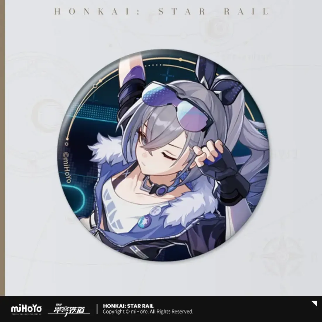 Значок Honkai RPG Silver Wolf 6976525009870