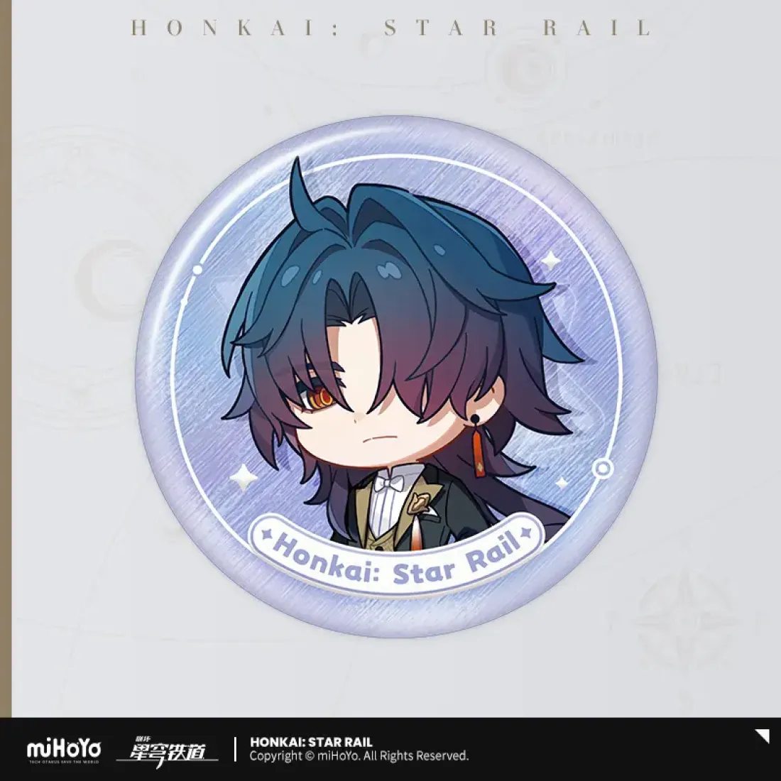Значок Honkai Блэйд Blade Nameless Guest's Medal Series 45325