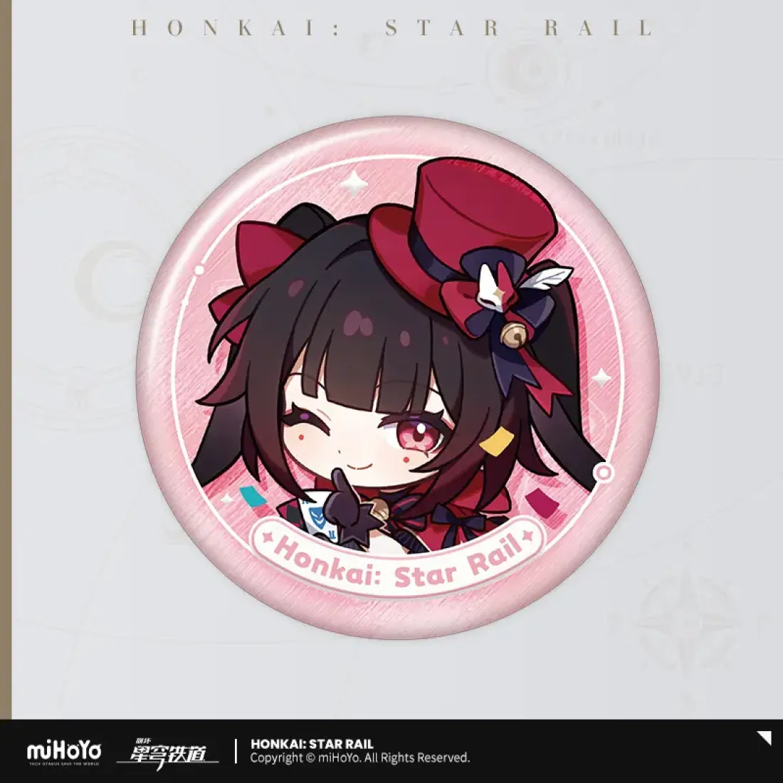 Значок Honkai Искорка Sparkle Nameless Guest's Medal Series 45417