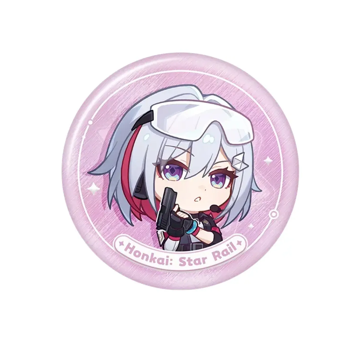 Значок Honkai Топаз Topaz Nameless Guest's medal series 45448