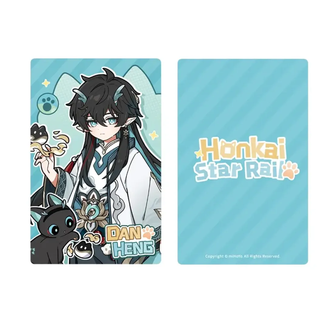 Карточка коллекционная Honkai Дань Хэн Danheng Little cat series Imbibitor Lunae 42331