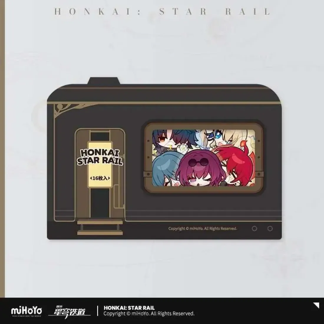 Набор наклеек Honkai RPG Pom Pom Museum End of the Sojourn 6976525005025