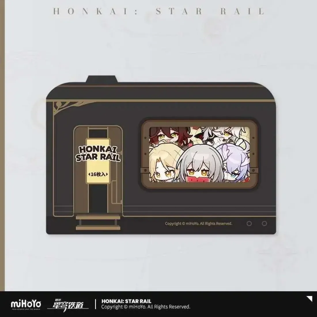 Набор наклеек Honkai RPG Pom Pom Museum Warp Test 6976525005001