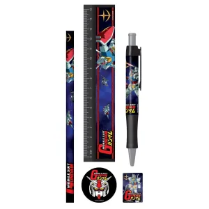 Канцелярский набор Гандам Space Scouting (ручка, карандаш, линейка, точилка, ластик) SR74461