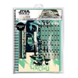 Канцелярский набор Звездные Войны Мандалорец Where I Go (пенал, блокнот, ручка, карандаши 5шт, линей