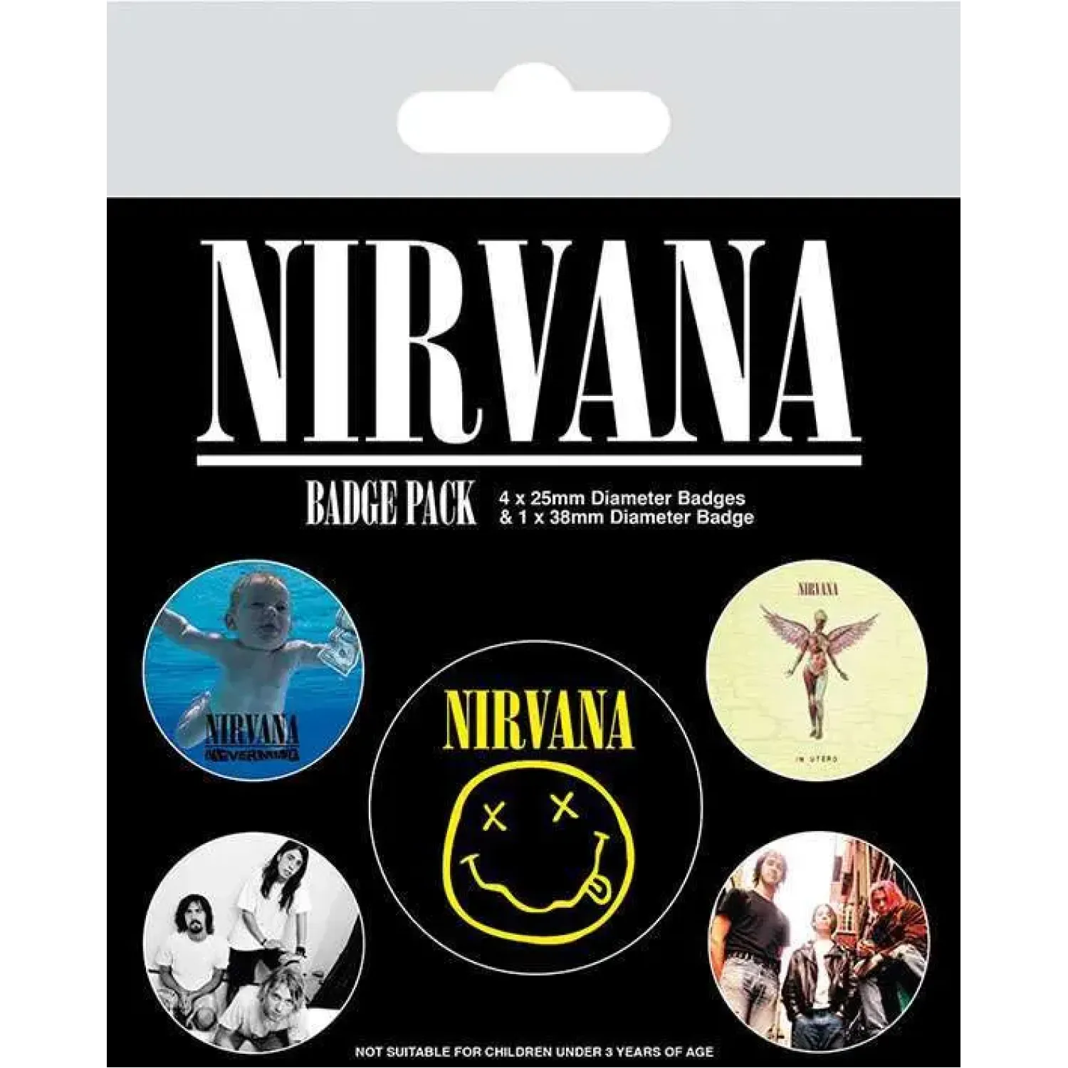 Набор значков Nirvana (Iconic) 5шт BP80620