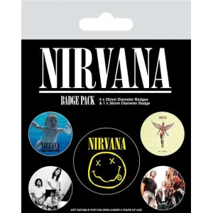 Набор значков Nirvana (Iconic) 5шт BP80620