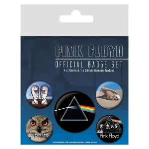 Набор значков Pink Floyd 5шт BP80489