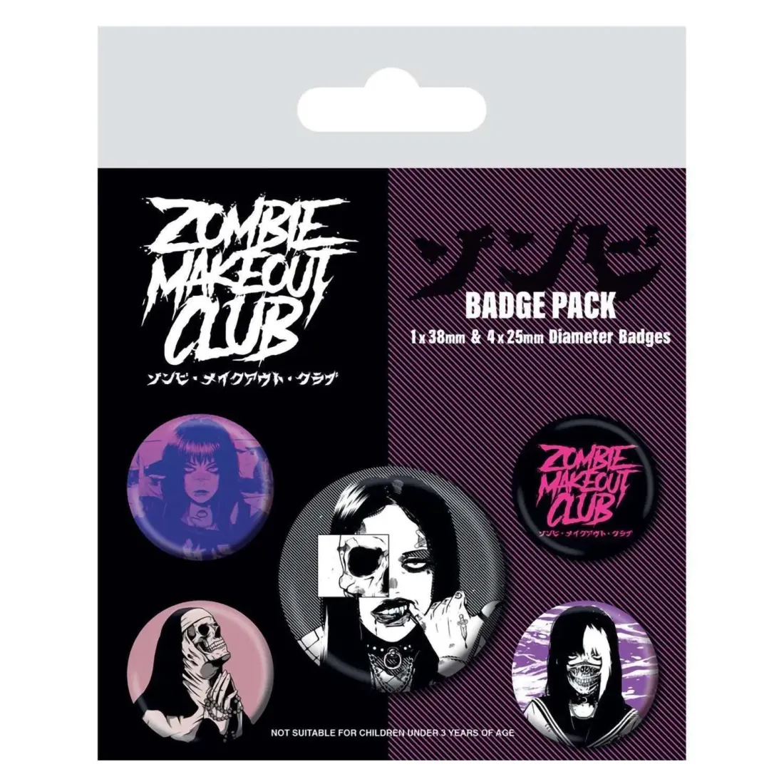 Набор значков Zombie Makeout Club BP80777