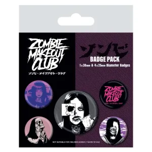 Набор значков Zombie Makeout Club BP80777
