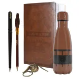 Набор подарочный Гарри Поттер Quidditch Trunk (блокнот А5, металлическая бутылка 0,5мл, карандаш, ру