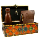 Набор подарочный Гарри Поттер Quidditch Trunk (блокнот А5, металлическая бутылка 0,5мл, карандаш, ру