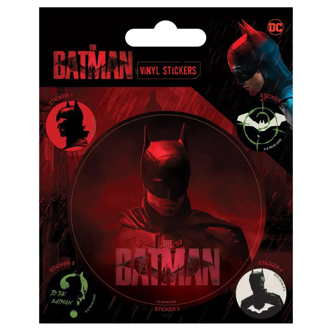 Наклейки Бэтмен (Vegence) Vinyl 5шт. PS7469