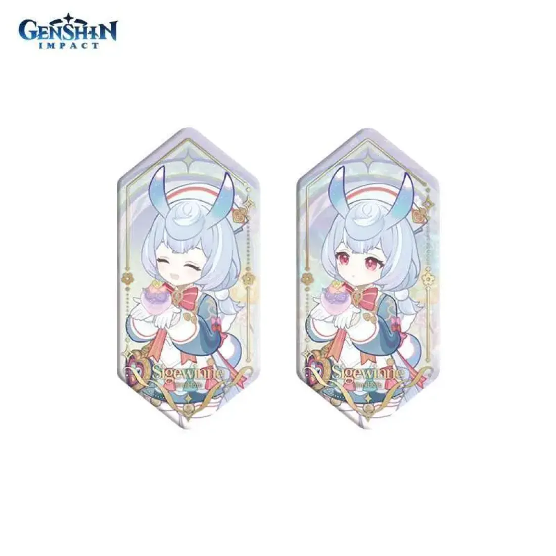 Значок Genshin Impact Rich Fantasy Сиджвин Sigewinne 6942421141150