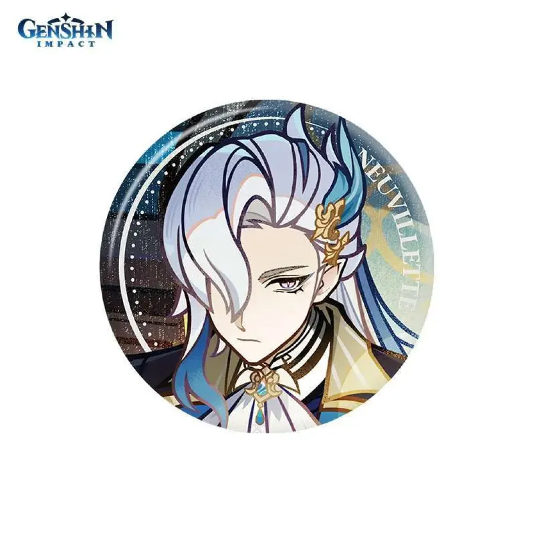 Значок Genshin Impact Нёвиллет Neuvillette 6942421148494