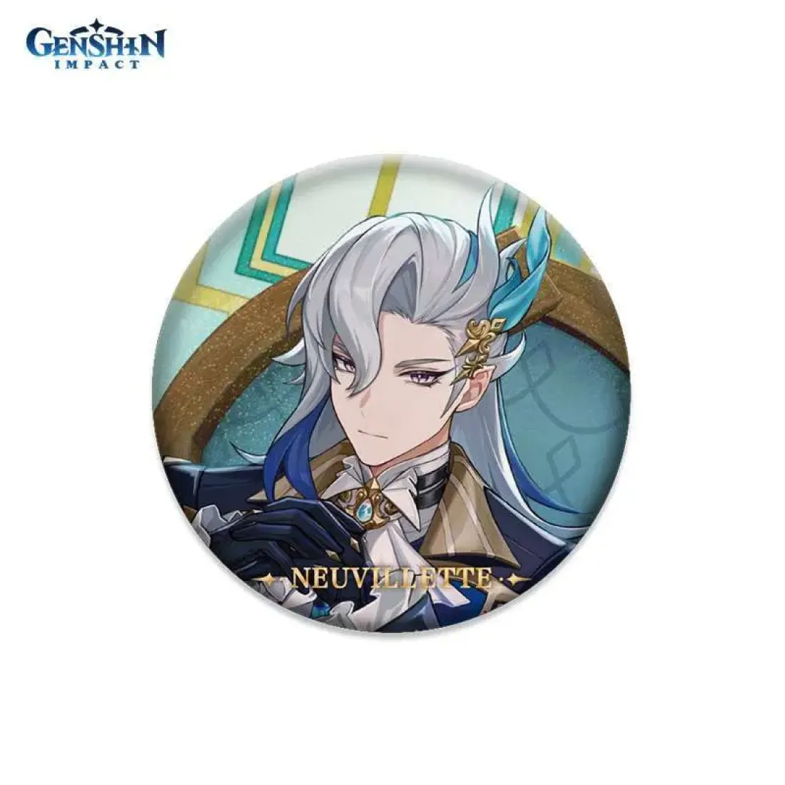 Значок Genshin Impact Нёвиллет Neuvillette 6942421149576
