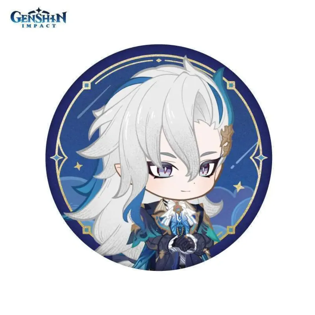 Значок Genshin Impact Нёвиллет Neuvillette Starlight Letters 6942421111559