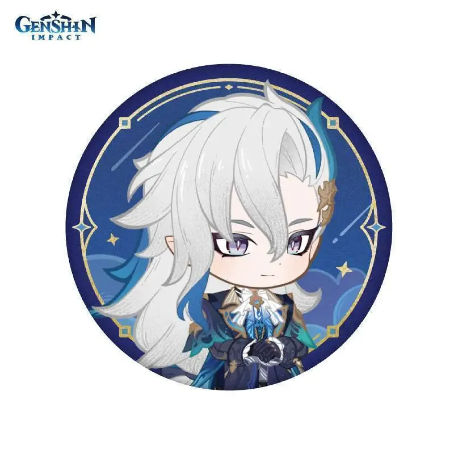 Значок Genshin Impact Нёвиллет Neuvillette Starlight Letters 6942421111559