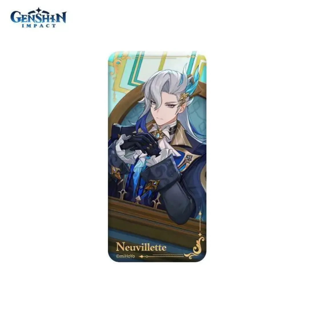 Значок Genshin Impact Нёвиллет Neuvillette The Morning Star in the Depths 6942421102281