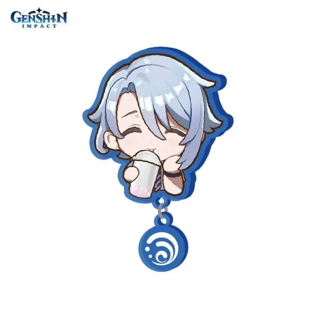 Значок Heytea Collaboration Kamisato Ayato 6975628246113