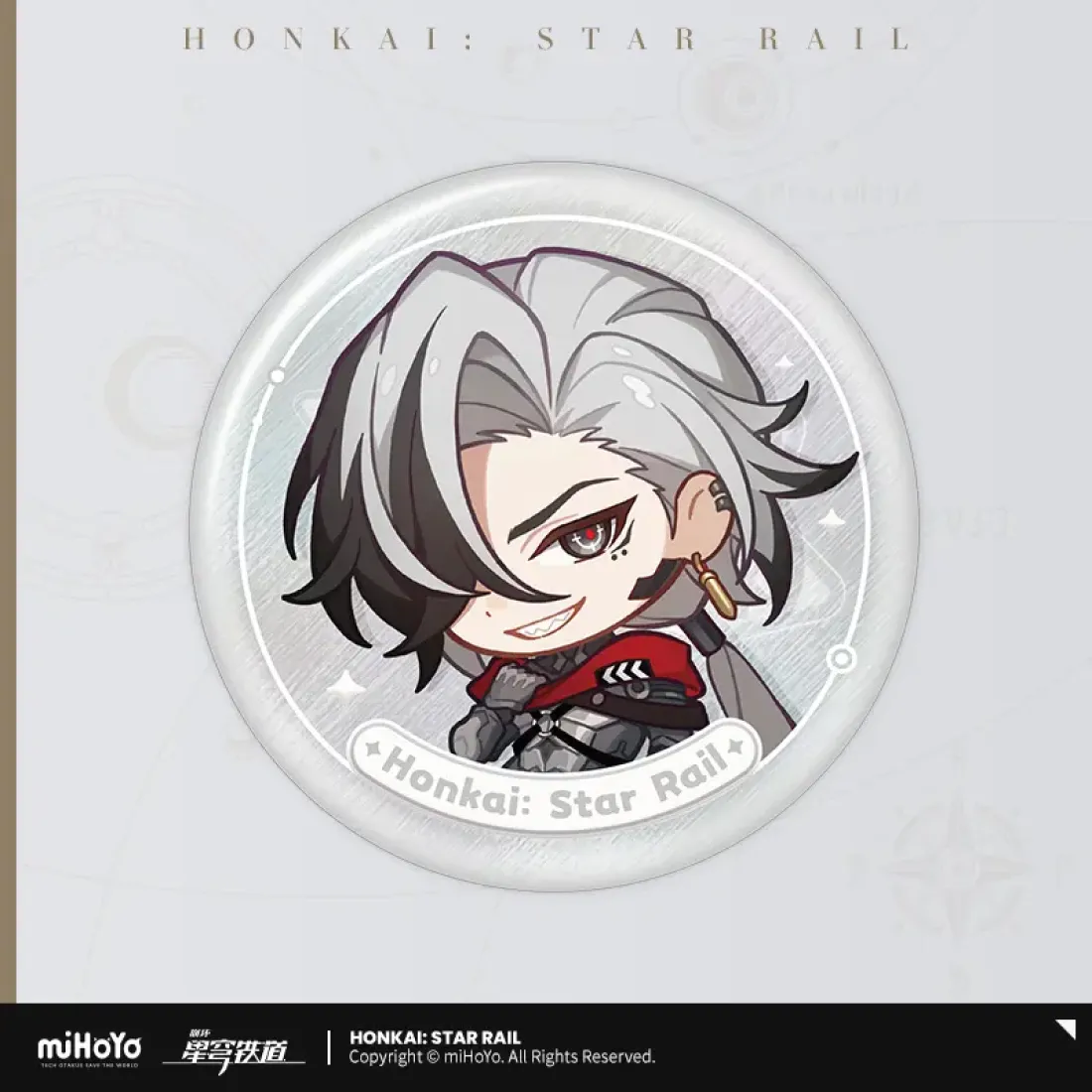 Значок Honkai Бутхилл Boothill Nameless Guest's medal series 45455