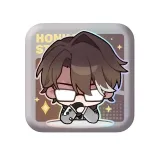 Значок Honkai: Star Rail Вельт Welt Pam exhibition hall series 03106