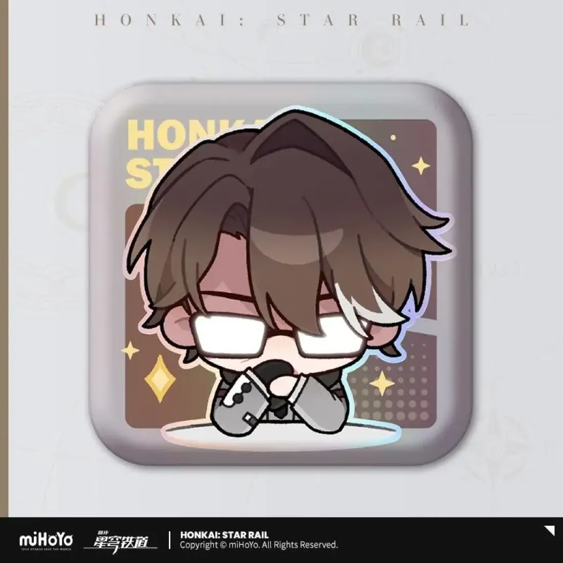 Значок Honkai: Star Rail Вельт Welt Pam exhibition hall series 03106