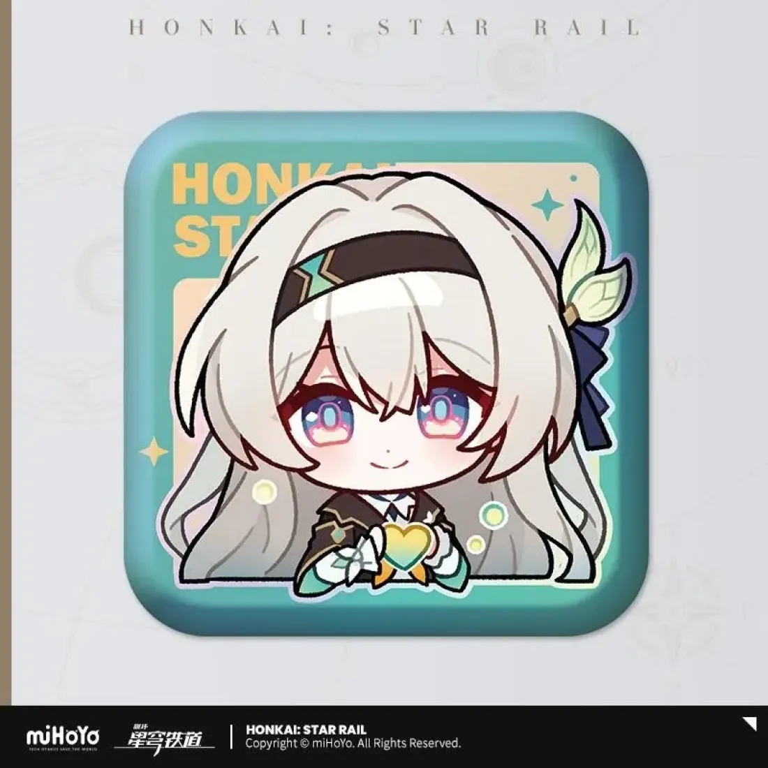 Значок Honkai: Star Rail Светлячок Firefly Pam exhibition hall series 33872
