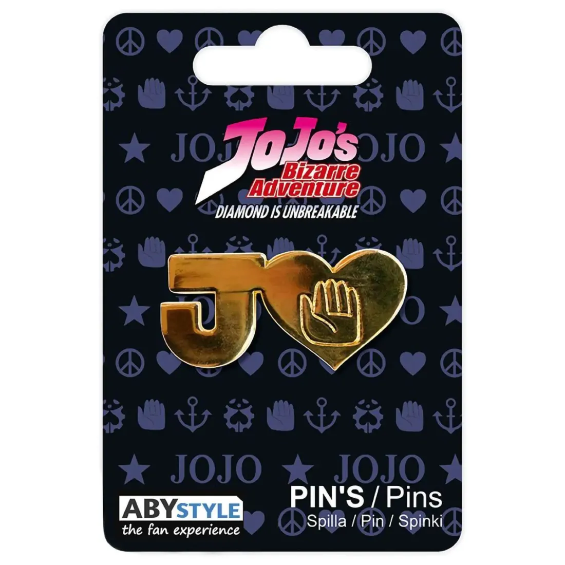 Значок Jojo's Bizarre Adventure Pin J3 x4 ABYPIN042