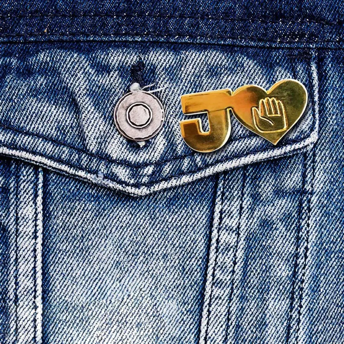 Значок Jojo's Bizarre Adventure Pin J3 x4 ABYPIN042