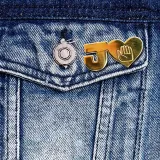 Значок Jojo's Bizarre Adventure Pin J3 x4 ABYPIN042