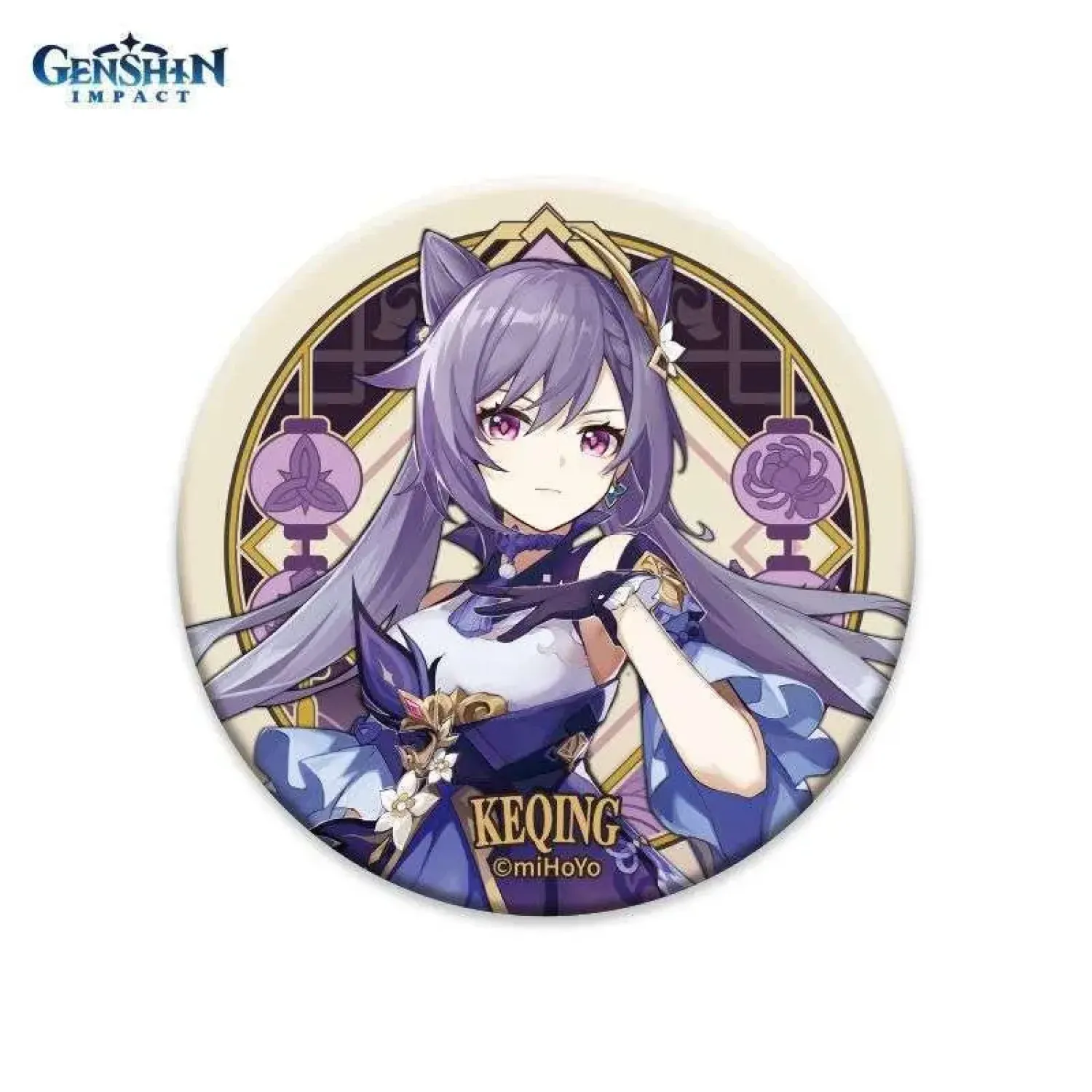 Значок Liyue Harbour Character Can Badge Keqing 6972957487040