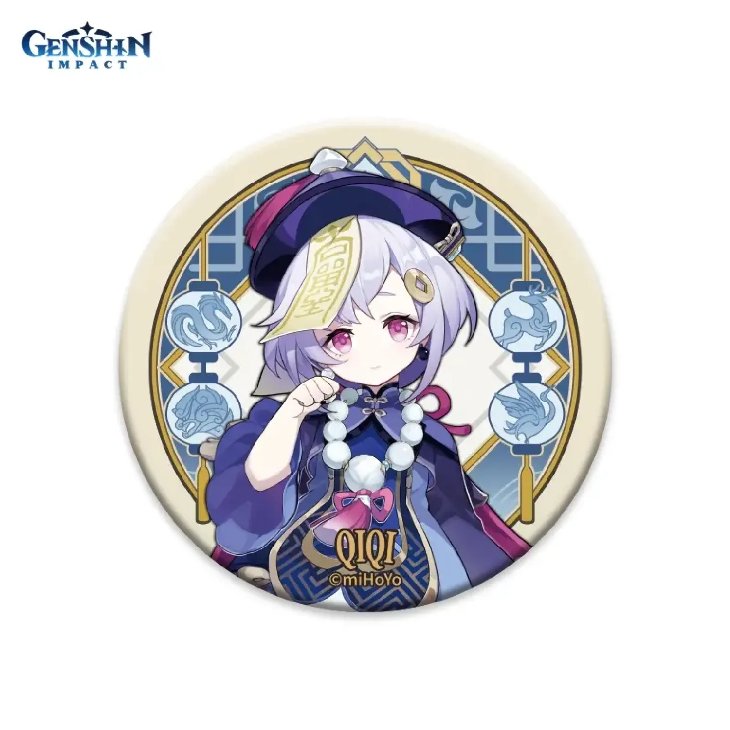 Значок Liyue Harbour Character Can Badge Qiqi 6972957487057