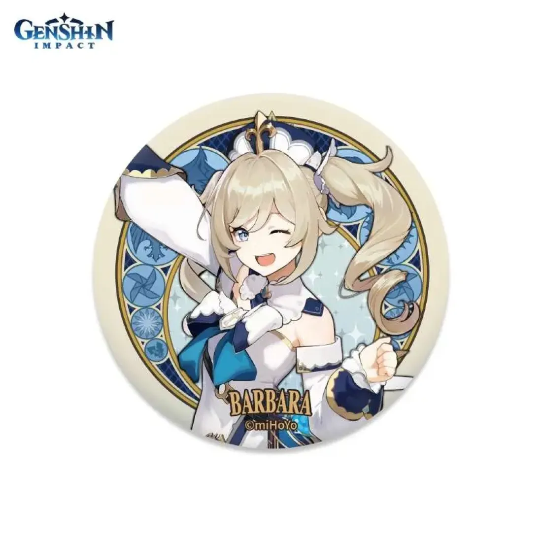 Значок Mondstadt Can Badge Barbara 6972957482717