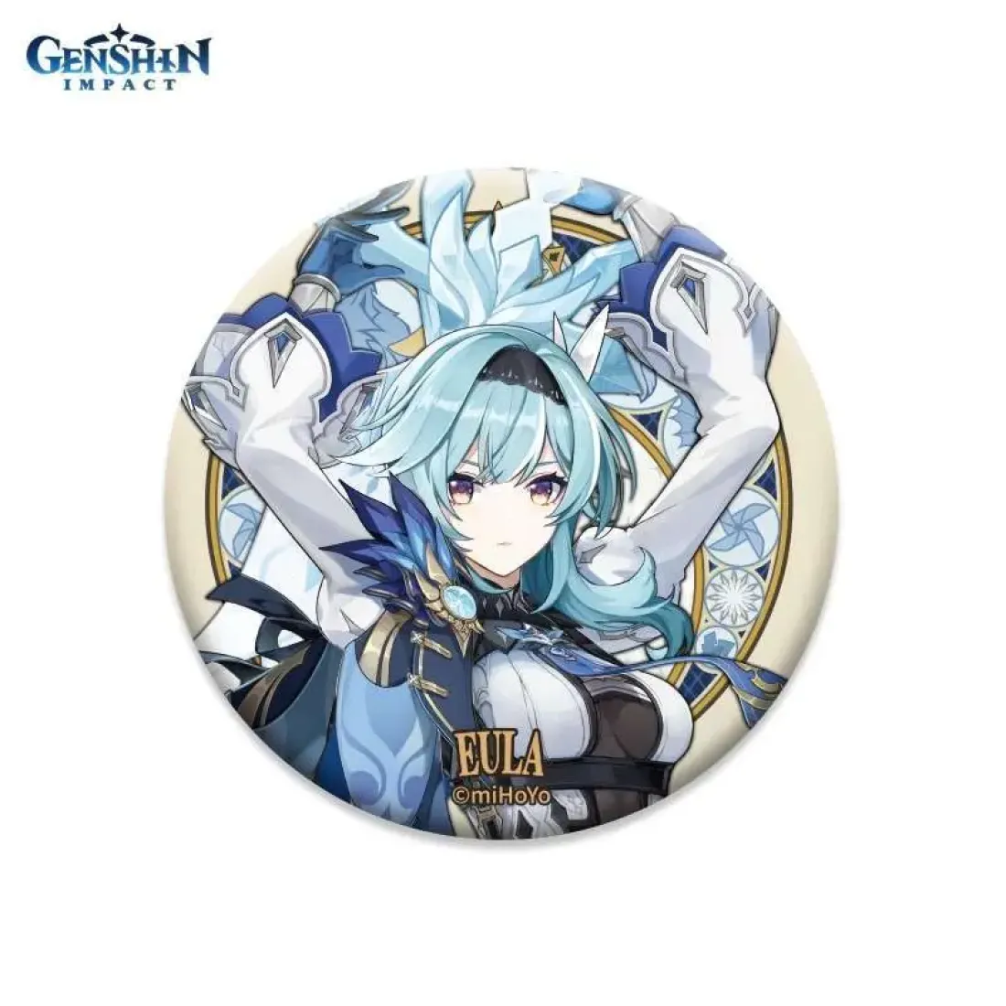 Значок Mondstadt Can Badge Eula 6974096534197