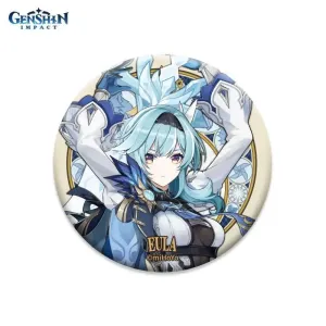 Значок Mondstadt Can Badge Eula 6974096534197