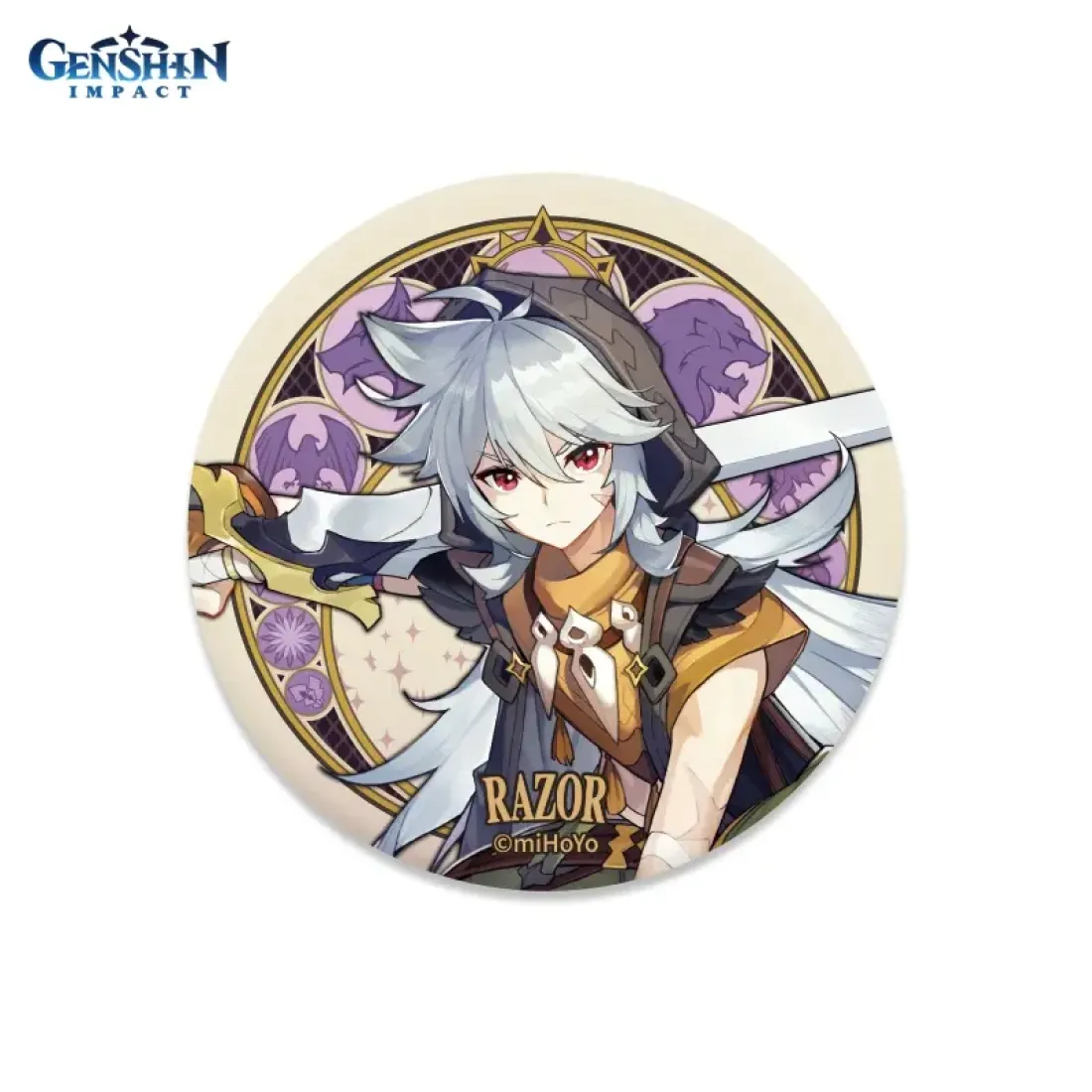 Значок Mondstadt Can Badge Razor 6972957482731