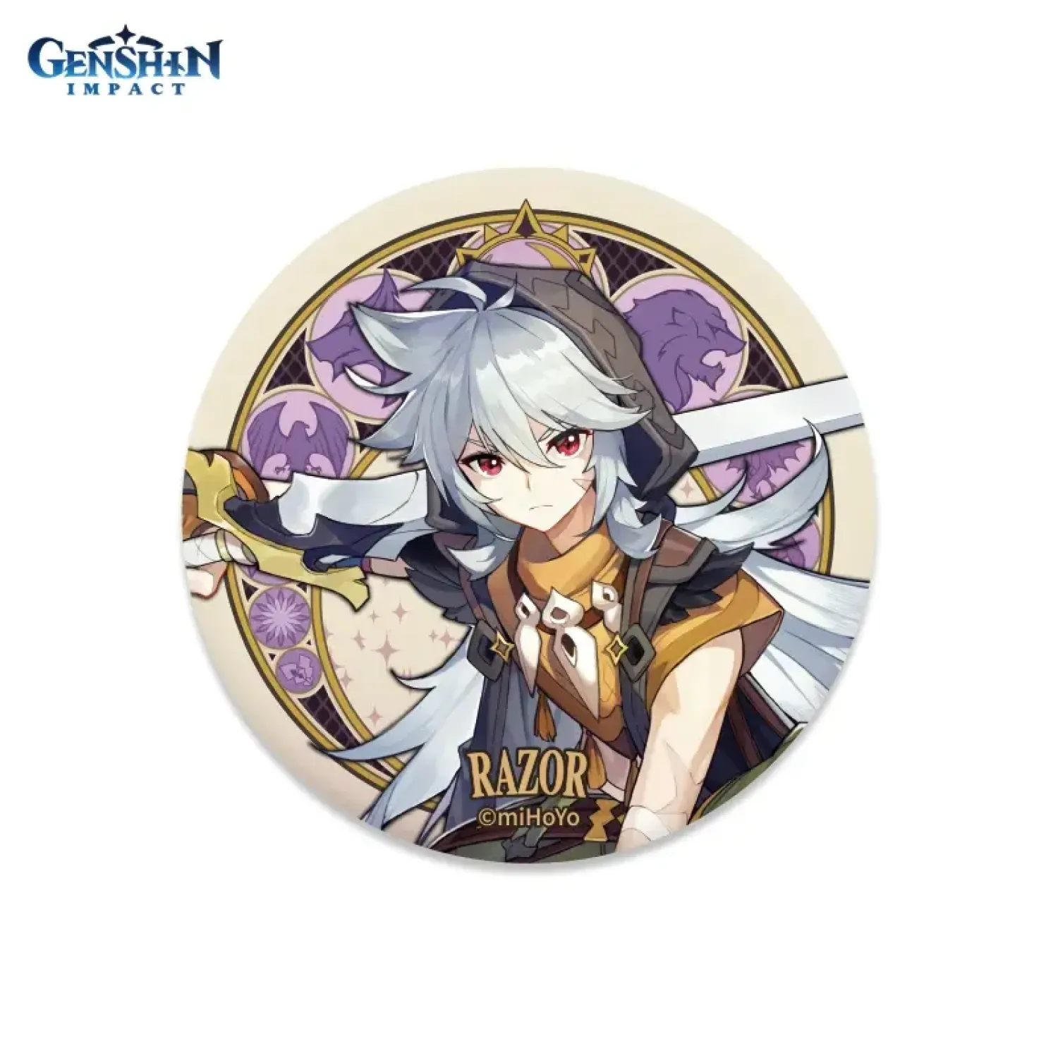 Значок Mondstadt Can Badge Razor 6972957482731