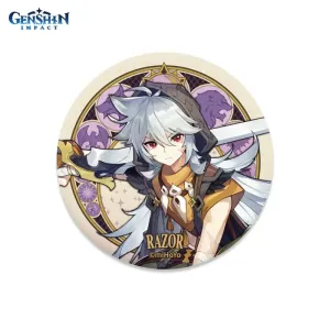Значок Mondstadt Can Badge Razor 6972957482731