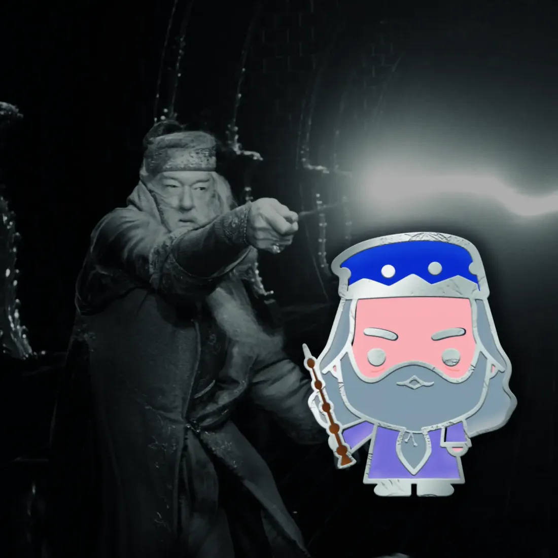 Значок Гарри Поттер Альбус Дамблдор PIN005