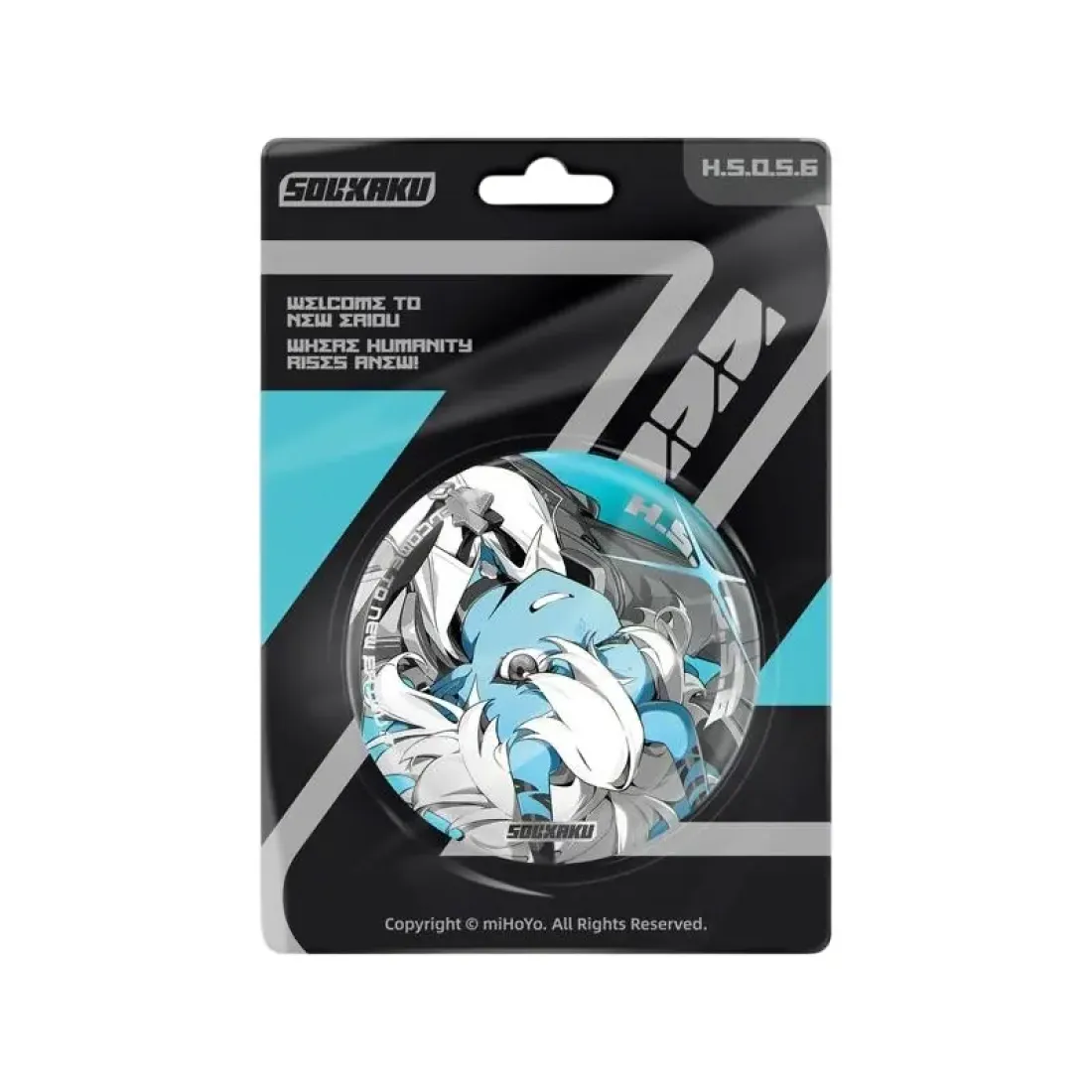 Значок металлический Zenless Zone Zero Сокаку Soukaku 59902