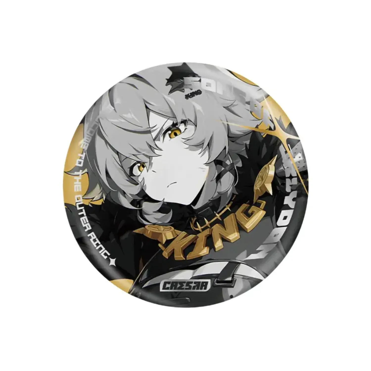 Значок металлический Zenless Zone Zero Цезарь Caesar 59773