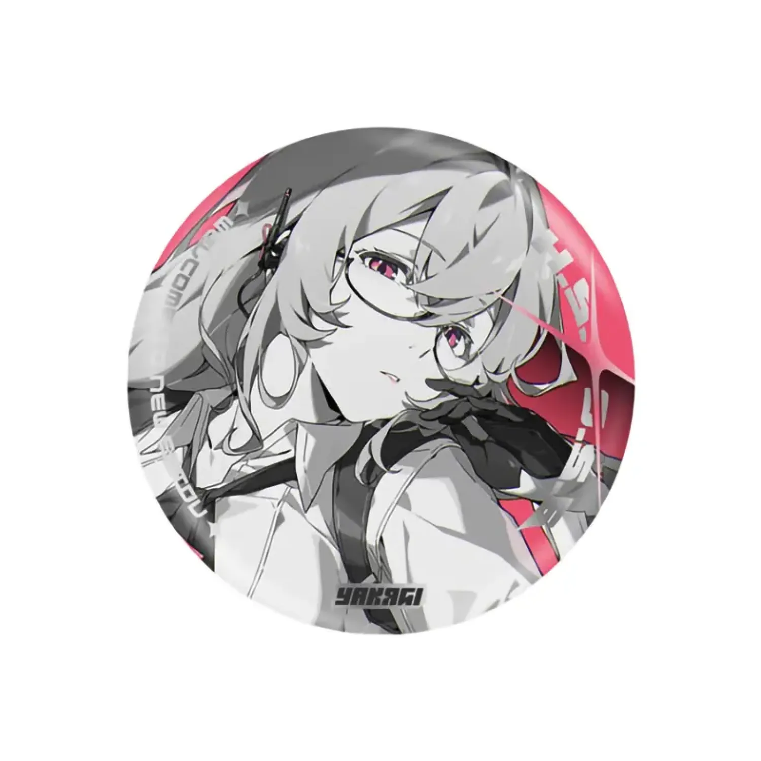 Значок металлический Zenless Zone Zero Цукиширо Янаги Tsukishiro Yanagi 59889