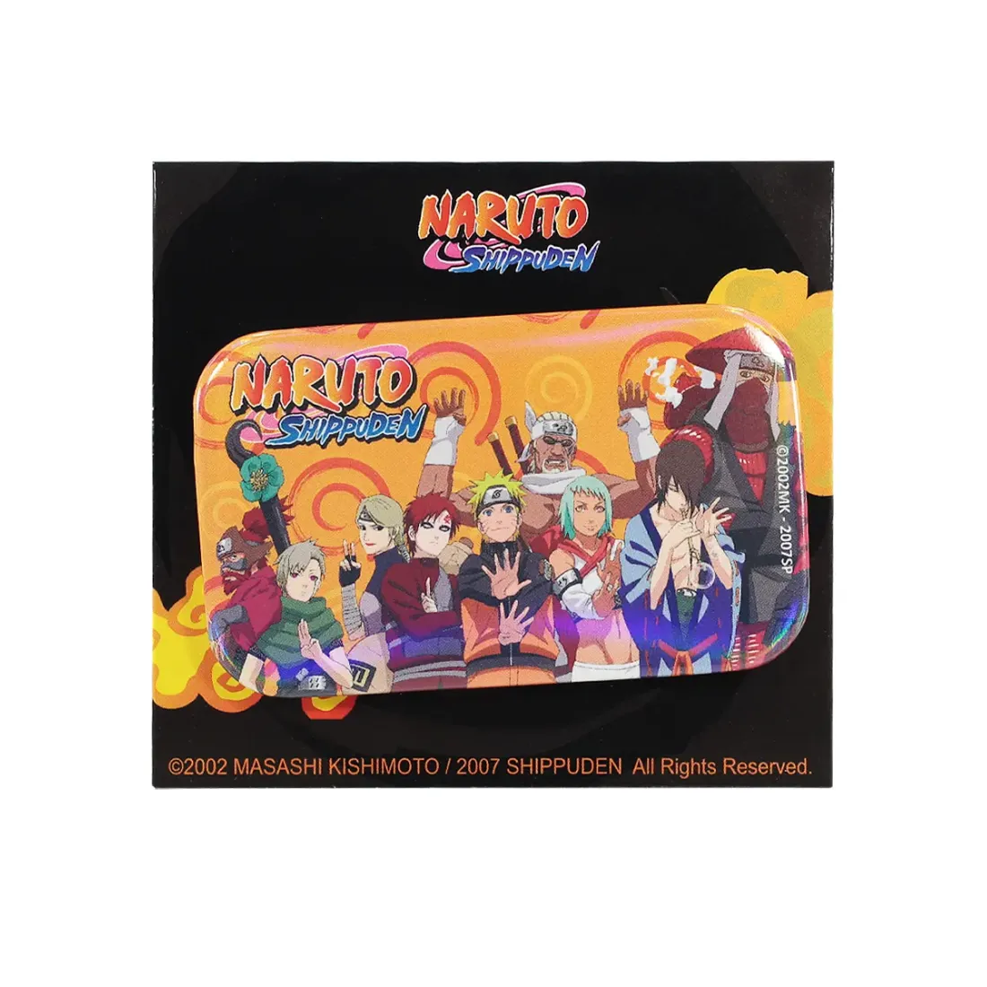 Значок Наруто Naruto Shippuden голографический