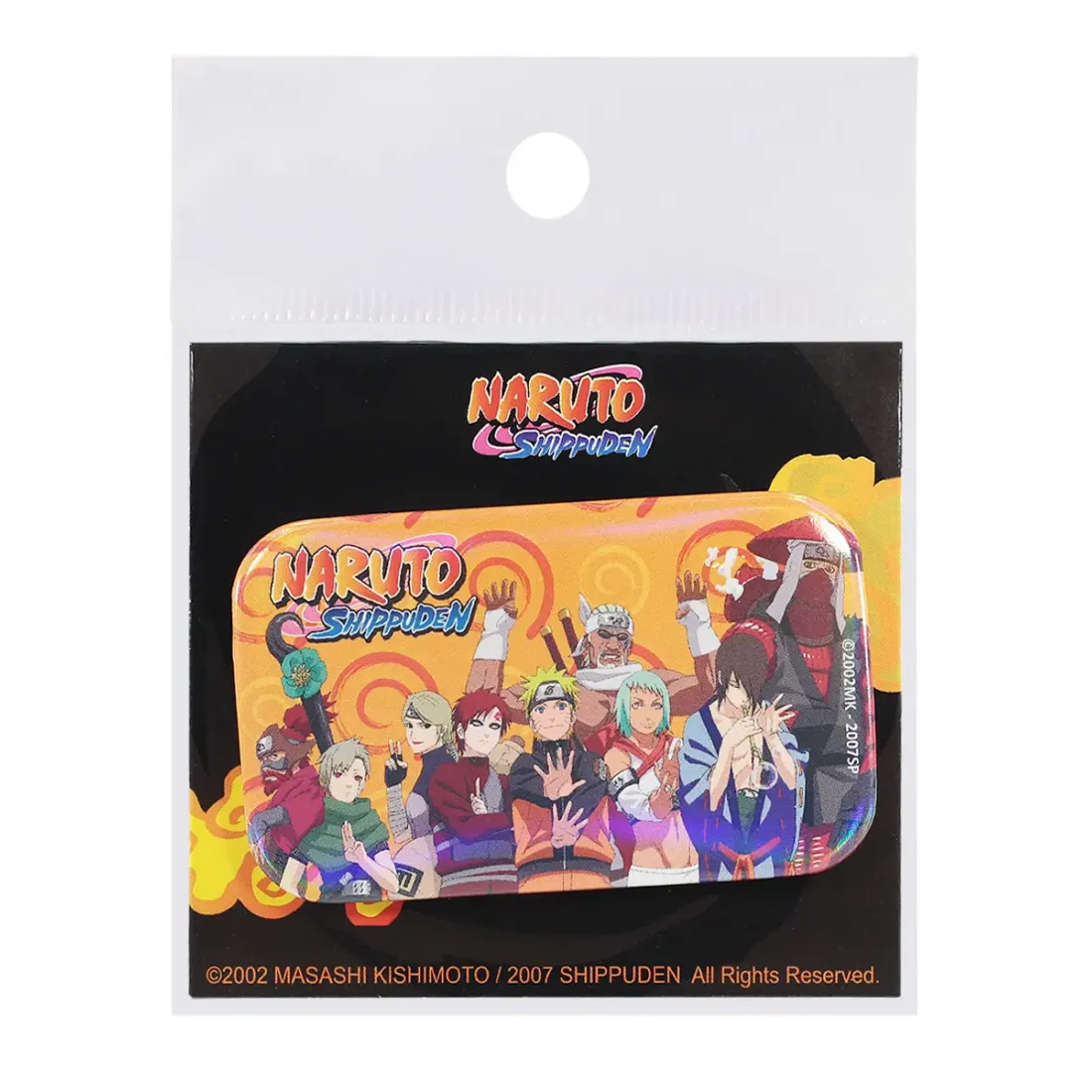 Значок Наруто Naruto Shippuden голографический